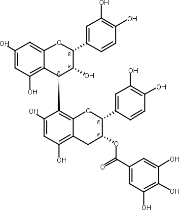 原花青素B2-3′′-O-沒(méi)食子酸酯,Procyanidin B2 3′′-O-gallate