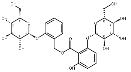 二酚基水杨苷,Henryoside
