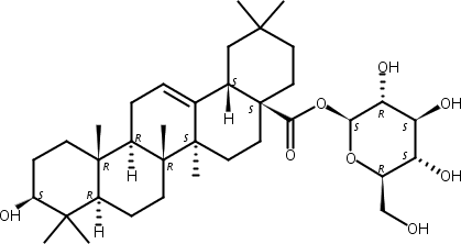 齐墩果酸beta-D-吡喃葡萄糖基酯,β-D-glucopyranosyl oleanolate