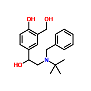4-(2-(苄基(叔丁基)氨基)-1-羟基乙基)-2-(羟甲基)苯酚