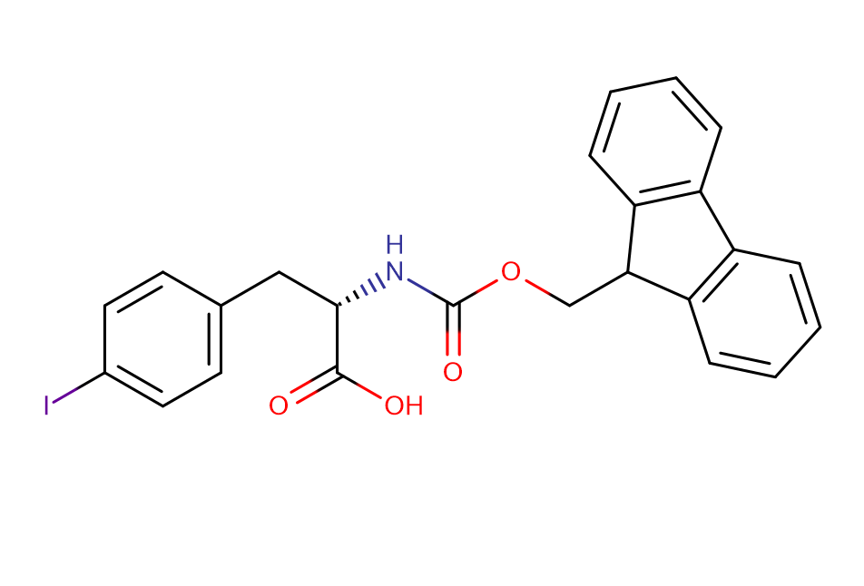 Fmoc-L-4-碘苯丙氨酸,Fmoc-L-Phe(4-I)-OH