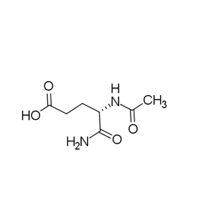 (4S)-4-carbamoyl-4-acetamidobutanoic acid