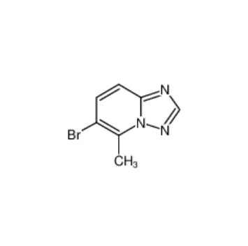 6-溴-5-甲基[1,2,4]噻唑并[1,5-A]吡啶,6-BROMO-5-METHYL[1,2,4]TRIAZOLO[1,5-A]PYRIDINE