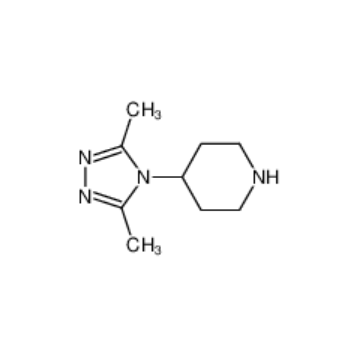 4-3,5-二甲基-4H-1,2,4-三氮唑-4-哌啶,4-(3,5-DIMETHYL-4H-1,2,4-TRIAZOL-4-YL)PIPERIDINE