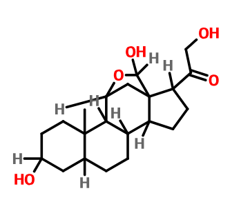 tetrahydroaldosterone,tetrahydroaldosterone