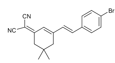 (E)-2-(3-(4-溴苯乙烯基)- 5,5-甲基環(huán)己-2-烯亞基)丙二腈