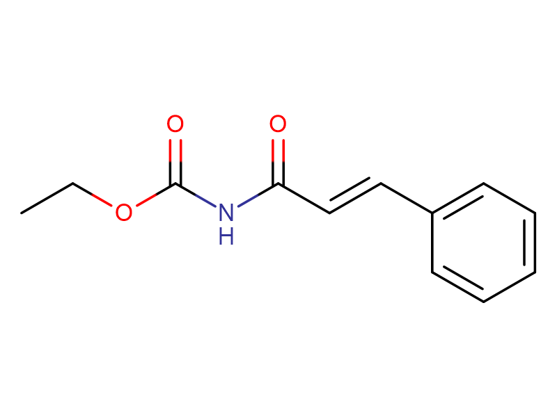 肉桂酰甘氨酸乙酯,Carbamic acid, (1-oxo-3-phenyl-2-propenyl)-, ethyl ester, (E)- (9CI)