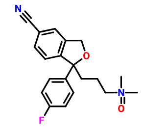 西酞普兰USP相关物质E,Citalopram N-Oxide