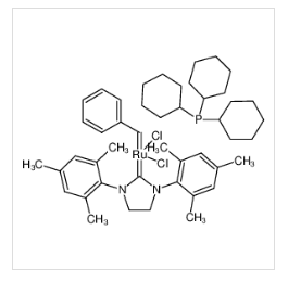 苯亚甲基-1,3-双(2,4,6-三甲苯基)-2-(咪唑啉卡宾) (三环己基磷)二氯化钌,Benzylidene[1,3-bis(2,4,6-trimethylphenyl)-2-imidazolidinylidene] dichloro(tricyclohexyl-phosphine) ruthenium