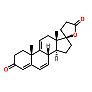 17-羟基-3-氧代孕甾-4,6,9-三烯-21-羧酸 GAMMA-内酯,Delta 9,11-canrenone