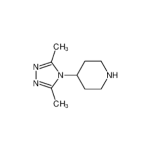 4-3,5-二甲基-4H-1,2,4-三氮唑-4-哌啶