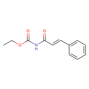 肉桂酰甘氨酸乙酯,Carbamic acid, (1-oxo-3-phenyl-2-propenyl)-, ethyl ester, (E)- (9CI)