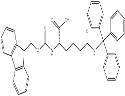 (S)-2-((((9H-芴-9-基)甲氧基)羰基)氨基)-6-氧代-6-(三苯甲基氨基)己酸,(2S)-2-({[(9H-fluoren-9-yl)methoxy]carbonyl}amino)-5-[(triphenylmethyl)carbamoyl]pentanoic acid