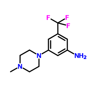 3-(4-甲基哌嗪-1-基)-5-(三氟甲基)苯胺,3-(4-Methylpiperazin-1-yl)-5-(trifluoromethyl)aniline