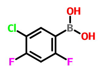 (5-氯-2,4-二氟苯基)硼酸,5-Chloro-2,4-difluorobenzeneboronic acid