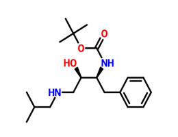[(1S,2R)-2-羟基-3-[(2-甲基丙基)氨基]-1-(苯基甲基)丙基]-1,1,-二甲基乙酯,tert-butyl N-[(2S,3R)-3-hydroxy-4-(2-methylpropylamino)-1-phenylbutan-2-yl]carbamate