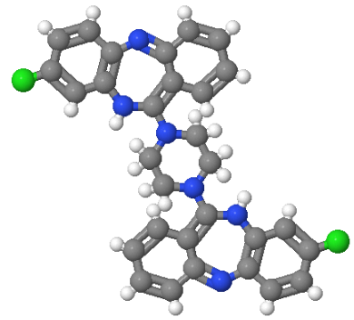 氯氮平雜質(zhì)B,11,11'-(PIPERAZINE-1,4-DIYL)-BIS-8-CHLORO-5H-DIBENZE[B,E][1,4]-DIAZEPINE