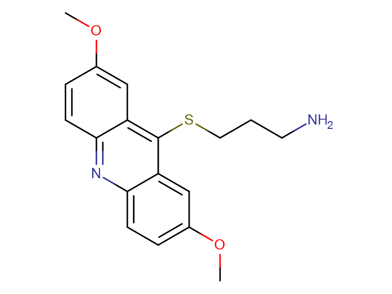 3-[(2,7-二甲氧基吖啶-9-基)硫基]丙胺,LDN-192960