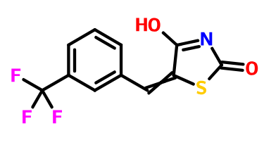 (Z)-5-(3-(三氟甲基)亚苄基)噻唑烷-2,4-二酮,SMI-4a