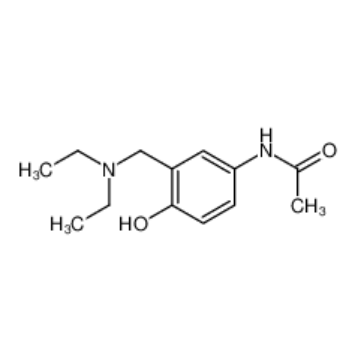 3-二乙氨基对乙酰氨基酚,N-(3-(DIETHYLAMINO)METHYL)-4-HYDROXYPHENYLACETAMIDE