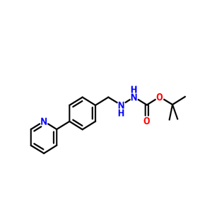 2-[[4-(2-吡啶基)苯基]甲基]-肼羧酸-(1,1-二甲基)乙酯,1-Boc-2-[4-(2-pyridinyl)benzylidene]hydrazine
