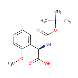 BOC-R-2-甲氧基苯甘氨酸