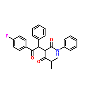 阿托伐他汀中间体M4,2-(2-(4-Fluorophenyl)-2-oxo-1-phenylethyl)-4-methyl-3-oxo-N-phenylpentanamide