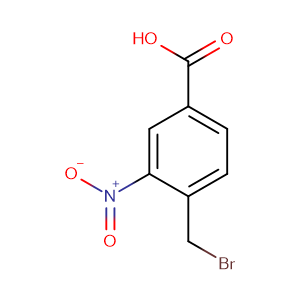 4-溴甲基-3-硝基苯甲酸,4-Bromomethyl-3-nitrobenzoic acid