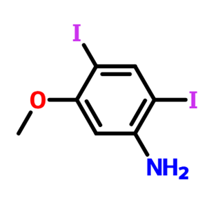 2,4-二碘-5-甲氧基苯胺,2,4-diiodo-5-methoxyaniline