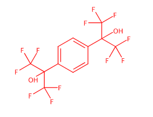 四（三氟甲基）苯二甲醇,1,4-Bis(2-hydroxyhexafluoro-2-propyl)benzene