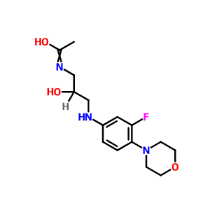 N-[(2R)-3-[[3-氟-4-（4-吗啉基）苯基]氨基]-2-羟丙基]乙酰胺