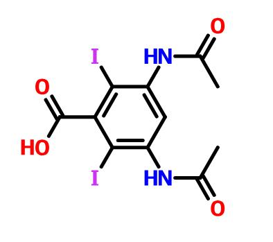 AMIDOTRIZOIC ACID,3,5-bis(acetylamino)-2,6-diiodobenzoic acid