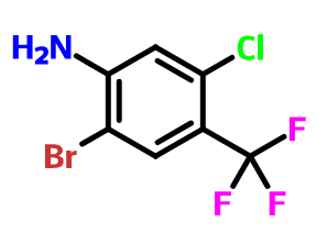 2-溴-5-氯-4-(三氟甲基)苯胺,2-Bromo-5-chloro-4-(trifluoromethyl)aniline