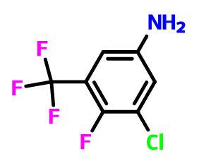 3-氯-4-氟-5-(三氟甲基)苯胺,3-Chloro-4-fluoro-5-(trifluoromethyl)aniline