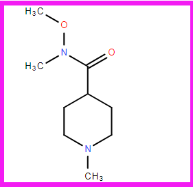 N-甲氧基-N,1-二甲基哌啶-4-羧酰胺,N-Methoxy-N,1-dimethylpiperidine-4-carboxamide