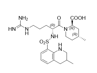 阿加曲班杂质L,(2R,4R)-4-methyl-1-(((3-methyl-1,2,3,4-tetrahydroquinolin-8-yl)sulfonyl)-D-arginyl)piperidine-2-carboxylic acid