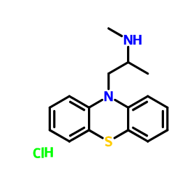 异丙嗪杂质C,rac N-Demethyl Promethazine Hydrochloride