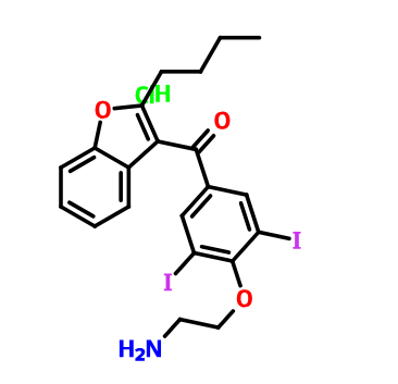 胺碘酮二去乙基盐酸盐,Di(N-desethyl) AMiodarone Hydrochloride