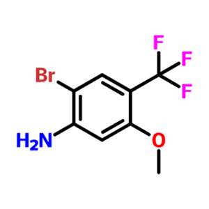 2-溴-5-甲氧基-4-三氟甲基苯胺,2-Bromo-5-methoxy-4-(trifluoromethyl)aniline