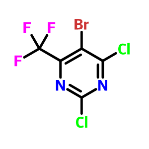 5-溴-2,4-二氯-6-(三氟甲基)嘧啶