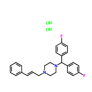 盐酸氟桂利嗪,Flunarizine dihydrochloride