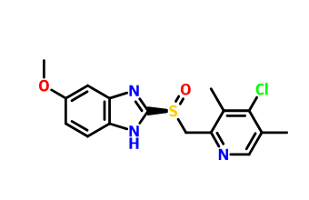 奥美拉唑杂质H,(S)-4-Desmethoxy-4-chloro Omeprazole