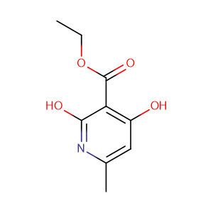 2,4-二羟基-6-甲基烟酸乙酯,Ethyl 2,4-dihydroxy-6-methyl-3-pyridinecarboxylate