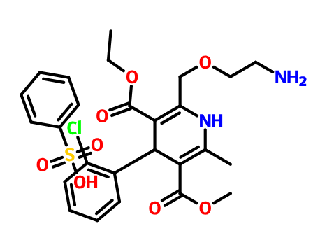 (R)-氨氯地平,(R)-Amlodipine