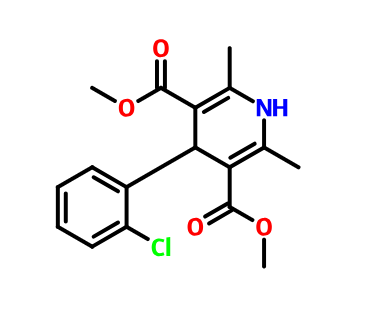 氨氯地平雜質(zhì)G,Dimethyl 4-(2-Chlorophenyl)-2,6-dimethyl-1,4-dihydropyridine-3,5-dicarboxylate