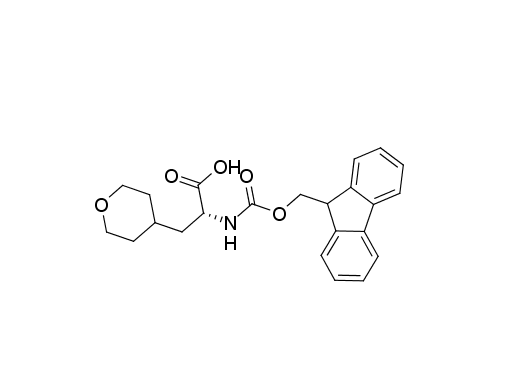 (2R)-2-(9H-fluoren-9-ylmethoxycarbonylamino)-3-(oxan-4-yl)propanoic acid