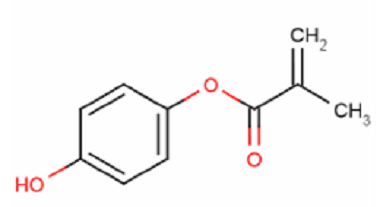 4-羟基苯基甲基丙烯酸酯,4-Hydroxyphenylmethacrylate