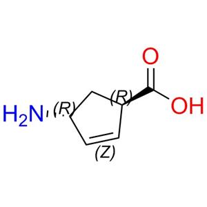 (1S,4R)-4-氨基环戊-2-烯甲酸,(1S,4R)-4-Aminocyclopent-2-enecarboxylic acid