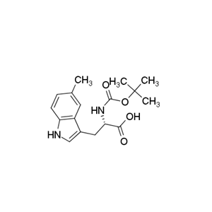 (2S)-2-{[(tert-butoxy)carbonyl]amino}-3-(5-methyl-1H-indol-3-yl)propanoic acid