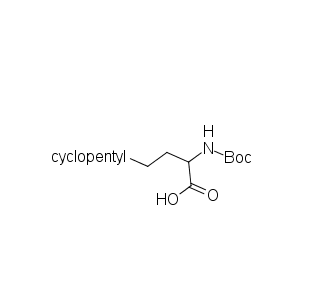 2-{[(tert-butoxy)carbonyl]amino}-4-cyclopentylbutanoic acid